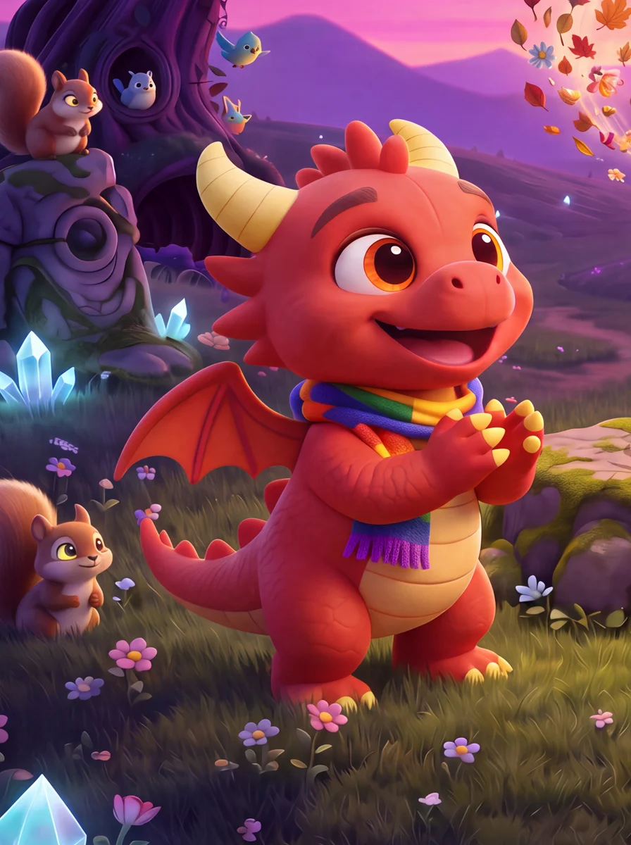 Inky the Creative Dragon
